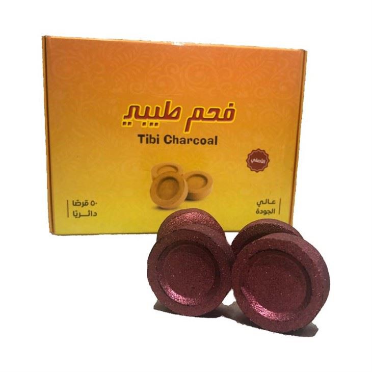 زغال قلیان گرد قرمز